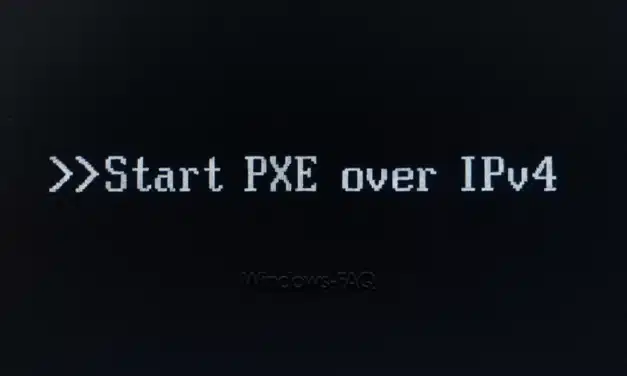 Start PXE over IPv4