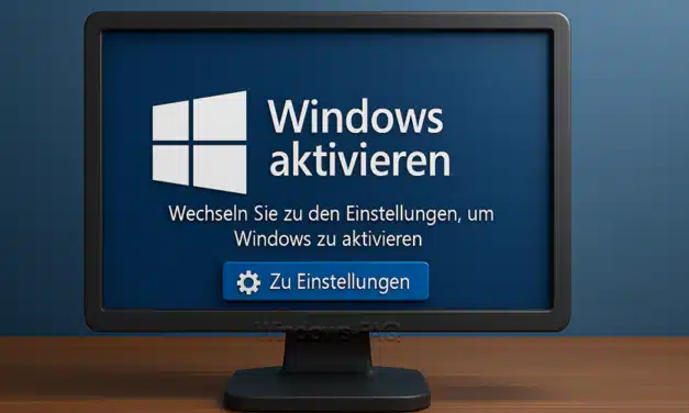 Windows aktivieren – Anleitung