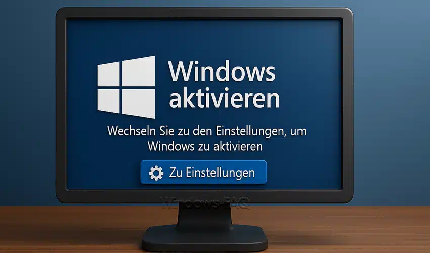 Windows aktivieren – Anleitung