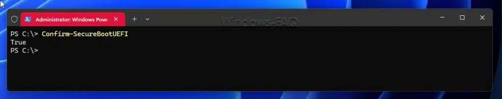 Secure Boot Confirm-SecureBootUEFI