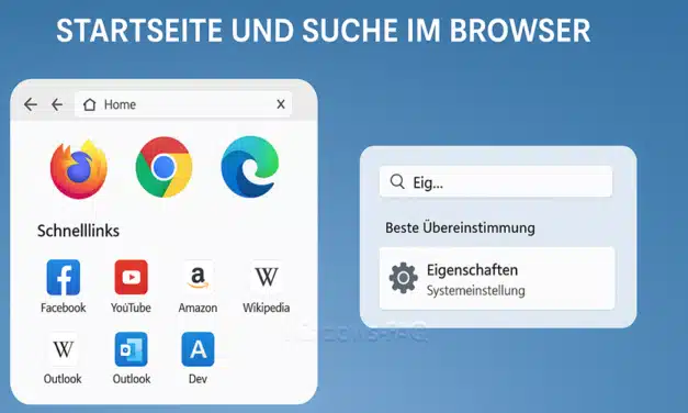 Startseiten und Suche in Windows 11: So wird der Browser ideal eingerichtet