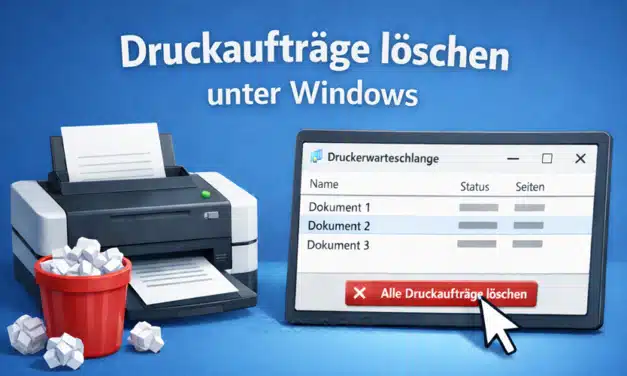 Druckaufträge löschen – Anleitung