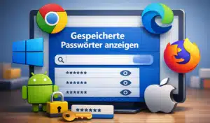 Gespeicherte Passwörter anzeigen