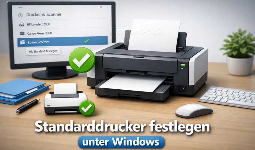 Standarddrucker festlegen unter Windows