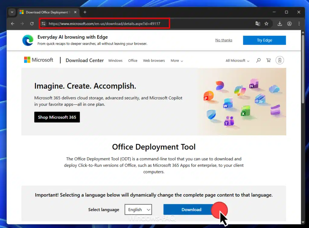 Office Deployment Tool Download