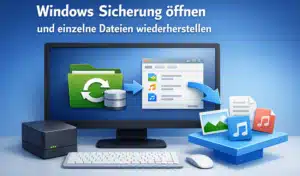 Windows Sicherung öffnen