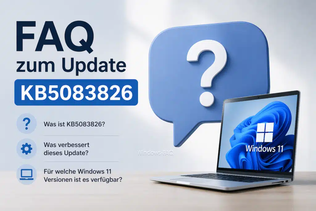 FAQ zum Update KB5083826