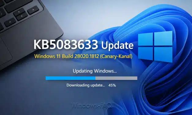 KB5083633 für Windows 11: Neues Canary-Update verbessert 26H1 auf Build 28020.1812