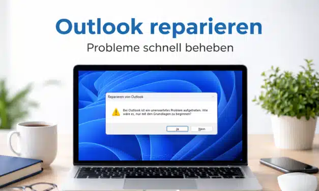 Outlook startet nicht: So reparierst du die Fehlermeldung „Bei Outlook ist ein unerwartetes Problem aufgetreten“