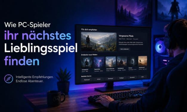 Wie finden PC-Spieler ihr nächstes Lieblingsspiel, ohne sich durch endlose Menüs wühlen zu müssen?