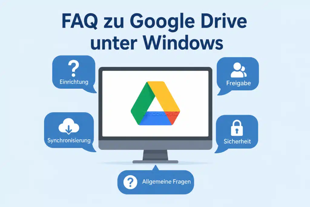 FAQ zu Google Drive unter Windows