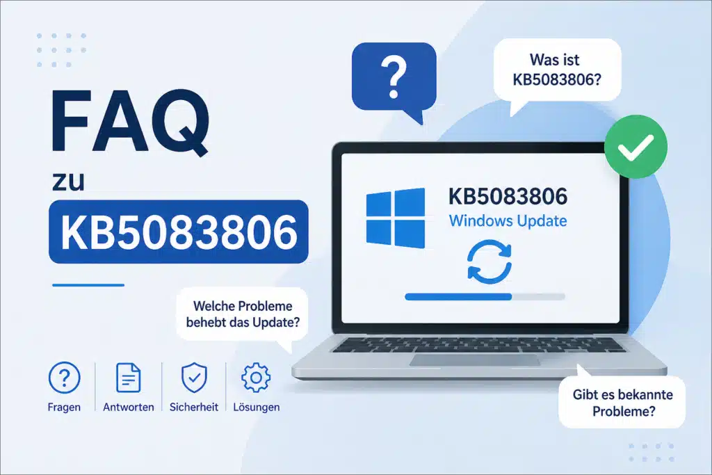 Und ein Bild für "FAQ zu KB5083806"