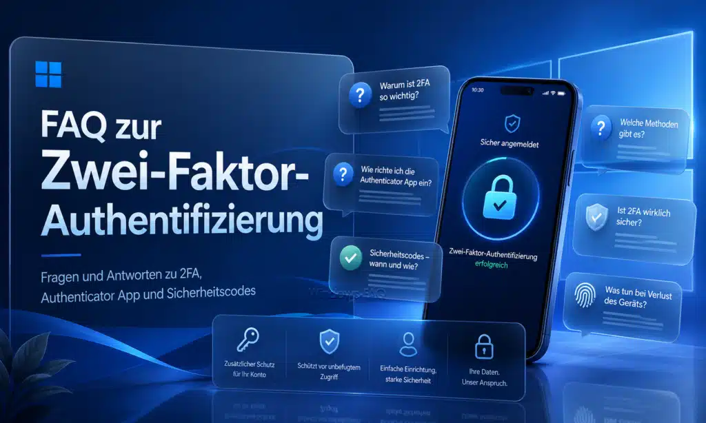 FAQ zur Zwei-Faktor-Authentifizierung
