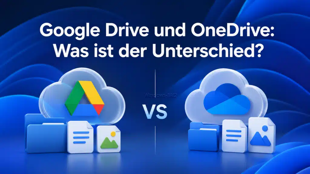 Google Drive und OneDrive - Was ist der Unterschied