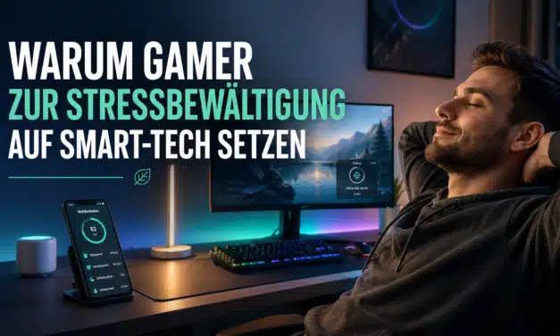 Warum Gamer zur Stressbewältigung auf Smart-Tech setzen