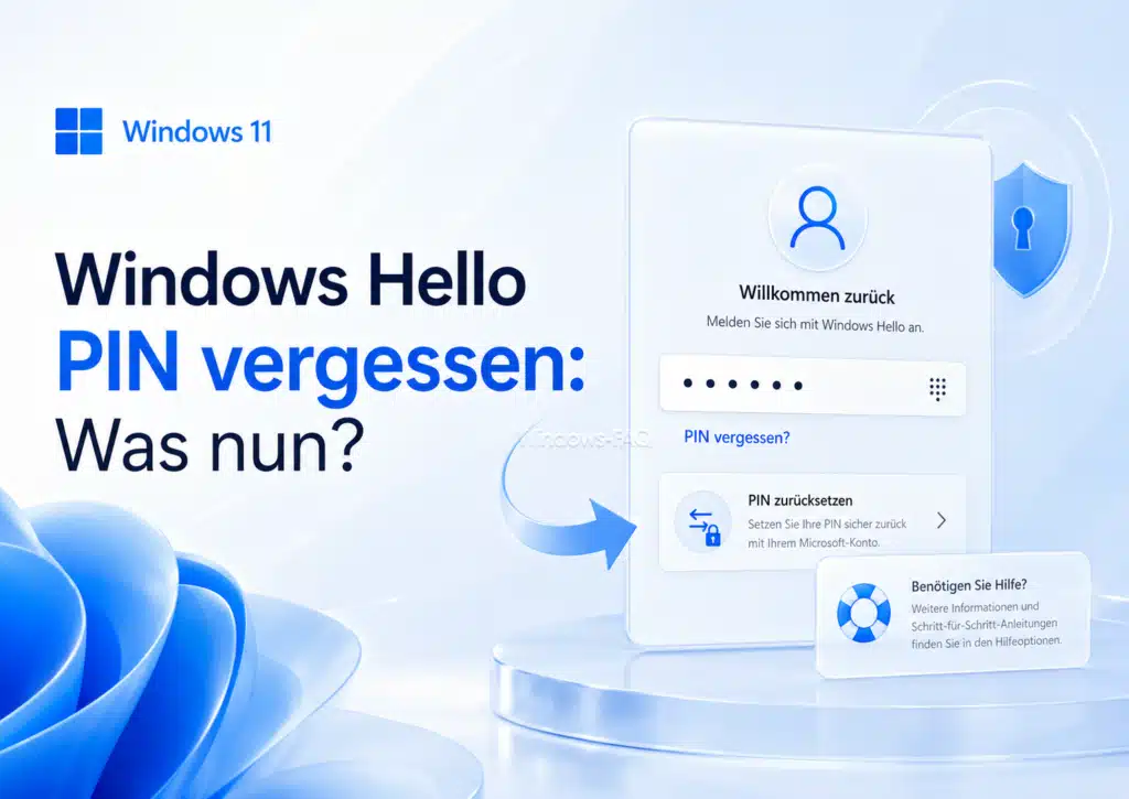 Windows Hello PIN vergessen - Was nun.webp