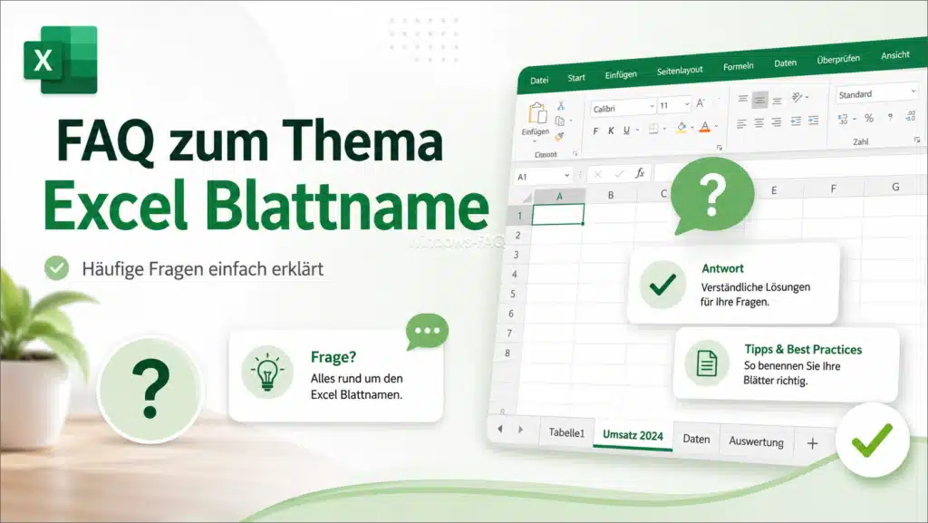 FAQ zum Thema Excel Blattname