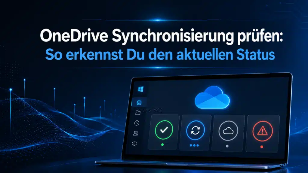 OneDrive Synchronisierung prüfen - So erkennst Du den aktuellen Status