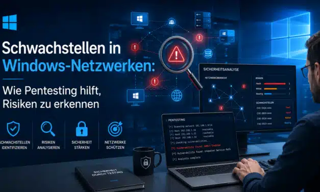 Schwachstellen in Windows-Netzwerken: Wie Pentesting hilft, Risiken zu erkennen