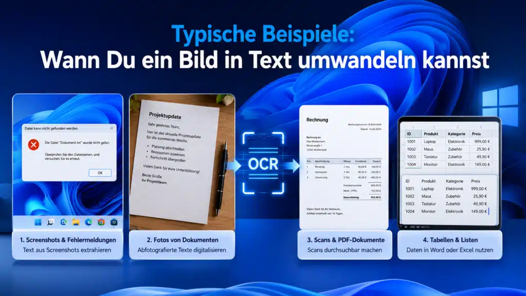Typische Beispiele - Wann Du ein Bild in Text umwandeln kannst.webp
