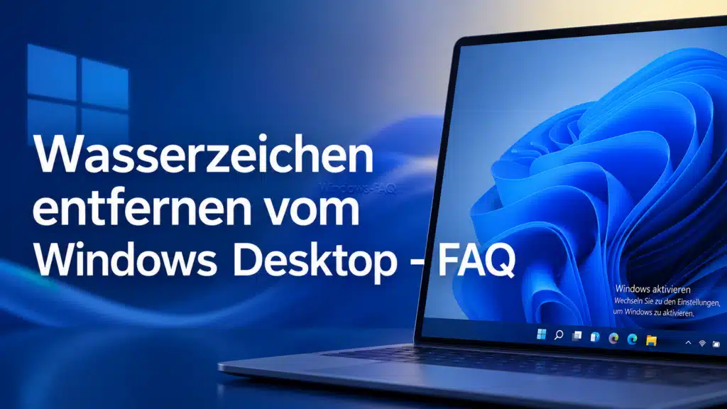 Wasserzeichen entfernen vom Windows Desktop - FAQ
