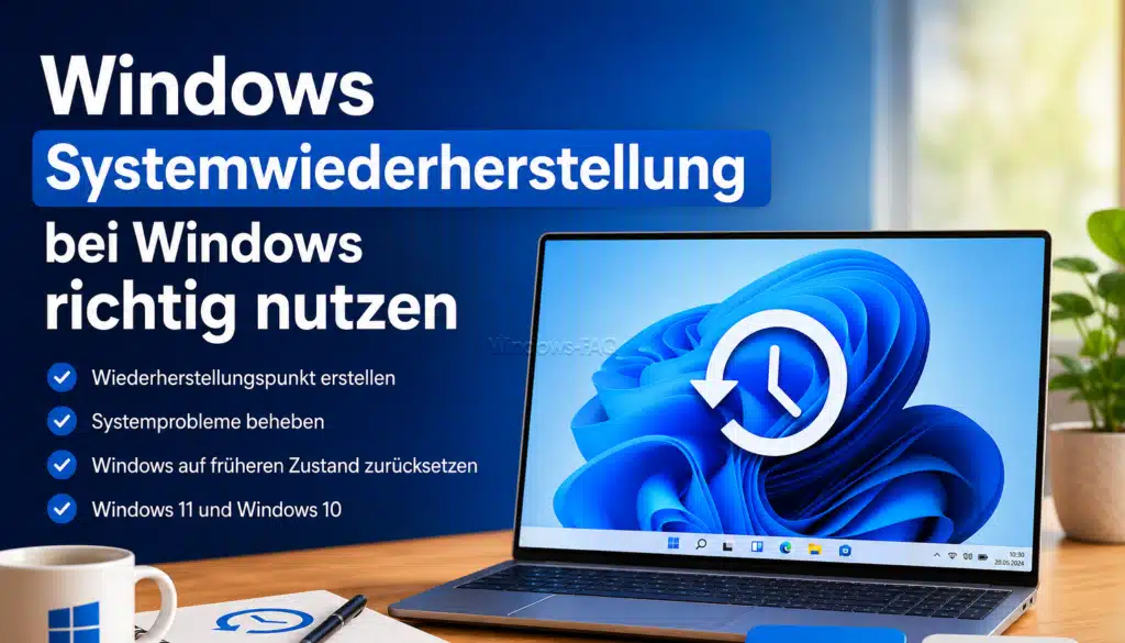 Windows Systemwiederherstellung bei Windows richtig nutzen