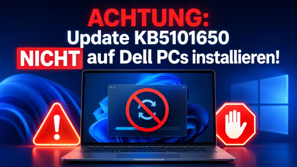 ACHTUNG - Update KB5101650 NICHT auf Dell PCs installieren!