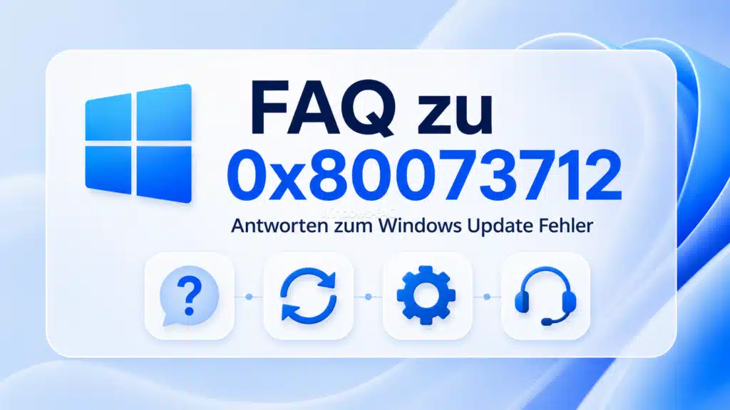 FAQ zu 0x80073712