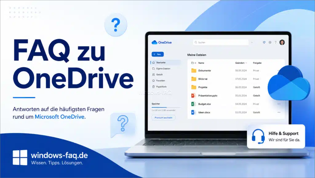FAQ zu OneDrive