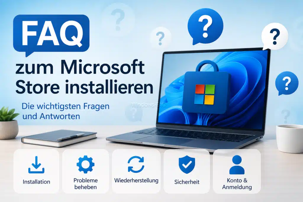 FAQ zum Microsoft Store installieren