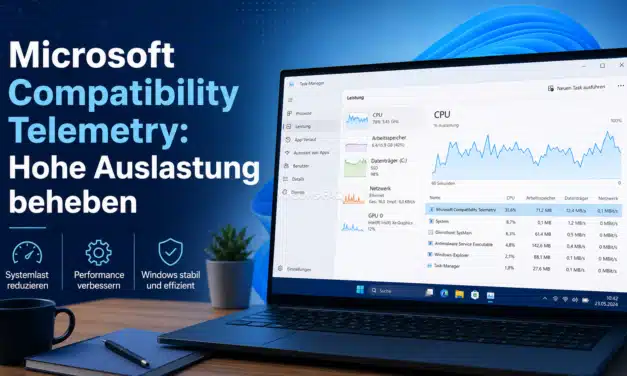 Microsoft Compatibility Telemetry: Hohe CPU-Auslastung beheben