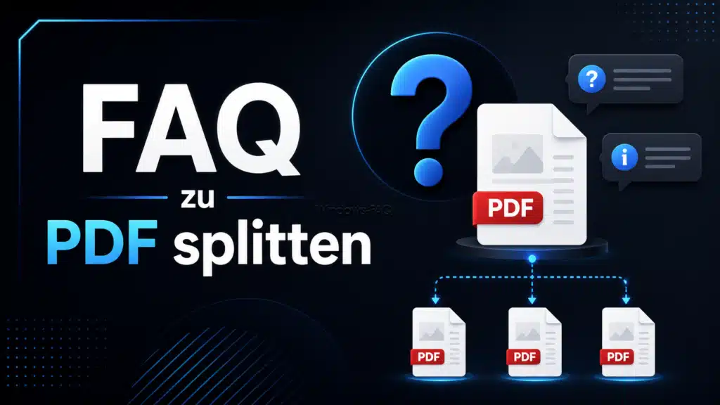 PDF Splitten FAQ