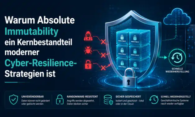 Warum Absolute Immutability ein Kernbestandteil moderner Cyber-Resilience-Strategien ist