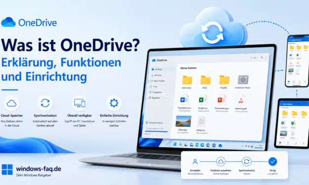 Was ist OneDrive? Erklärung, Funktionen und Einrichtung
