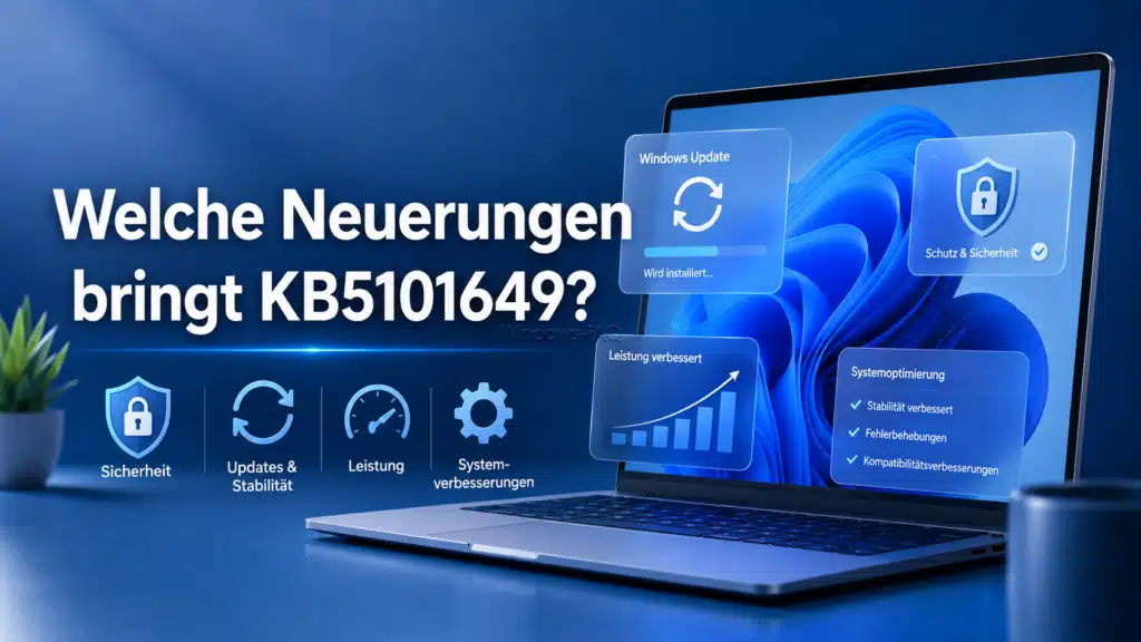 Welche Neuerungen bringt das Windows 11 Update KB5101649