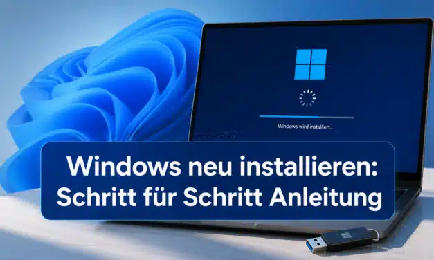Windows neu installieren: Schritt für Schritt Anleitung