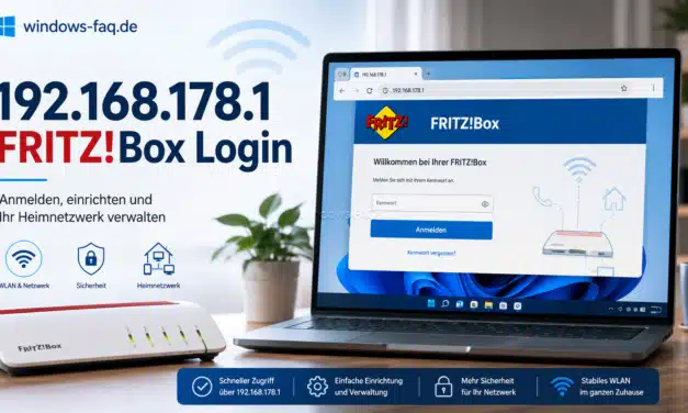 192.168.178.1 öffnen: FRITZ!Box Login und Lösungen