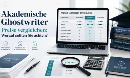 Akademische Ghostwriter Preise vergleichen: Worauf sollten Sie achten?