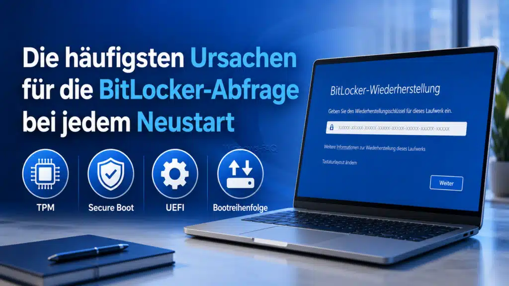 Die häufigsten Ursachen für die BitLocker-Abfrage bei jedem Neustart