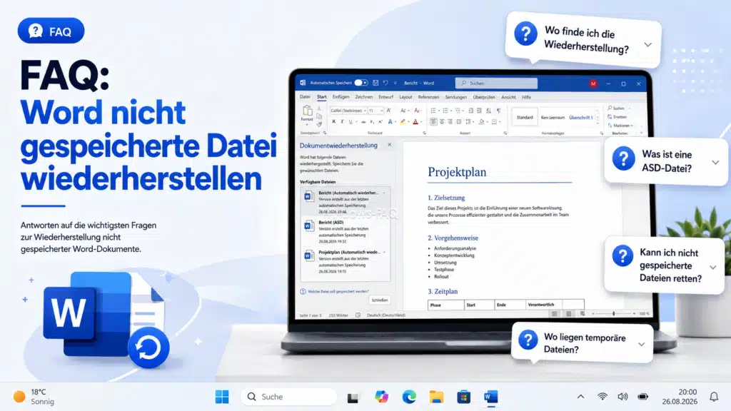 FAQ - Word nicht gespeicherte Datei wiederherstellen.webp