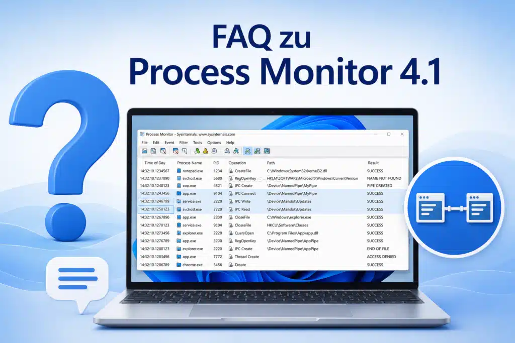 FAQ zu Process Monitor 4.1