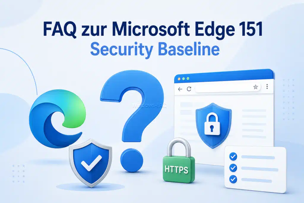 FAQ zur Microsoft Edge 151 Security Baseline