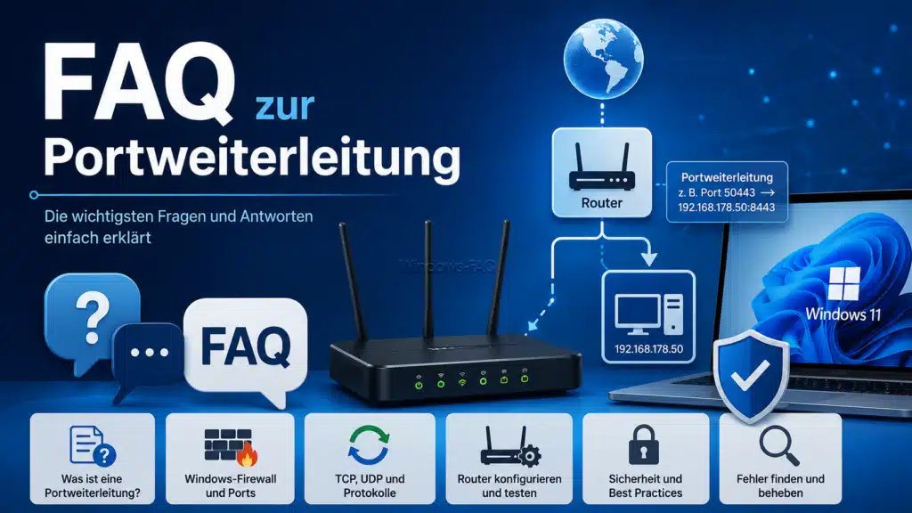 FAQ zur Portweiterleitung