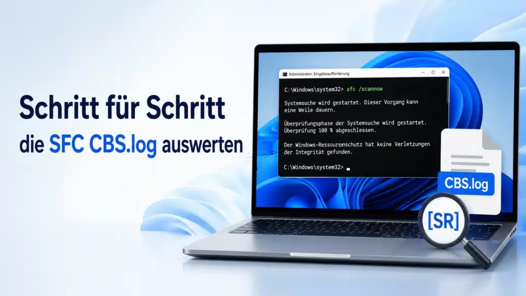 Schritt für Schritt die SFC CBS.log auswerten