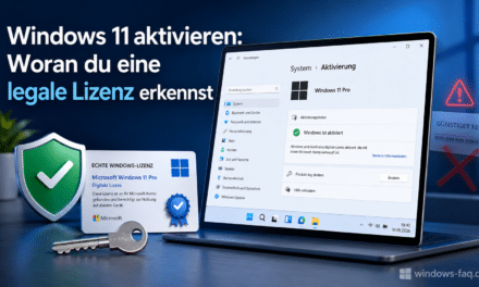 Windows 11 aktivieren: Woran du eine legale Lizenz erkennst