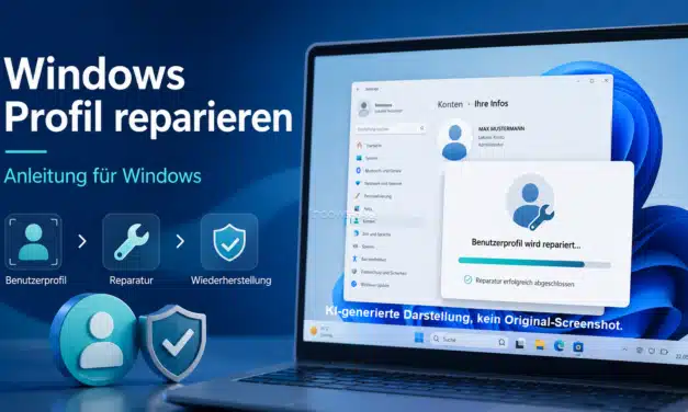 Windows Profil reparieren: Anleitung für Windows