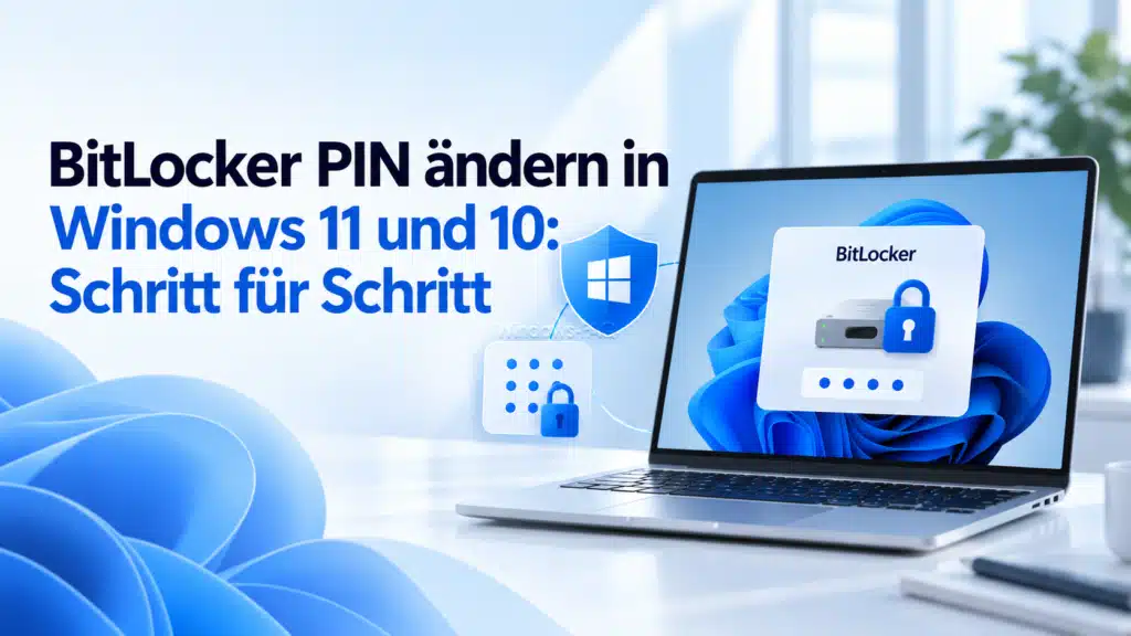 BitLocker PIN ändern in Windows 11 und 10 - Schritt für Schritt Anleitung