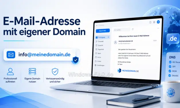 E-Mail-Adresse mit eigener Domain: Einrichtung und die typischen Stolperfallen