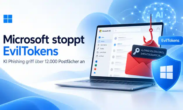 EvilTokens: Microsoft stoppt KI-Phishing gegen Microsoft 365
