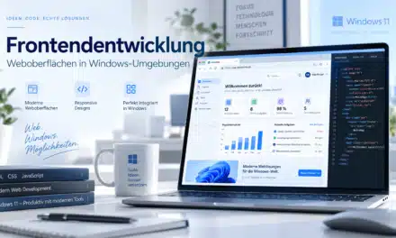 Warum gute Weboberflächen in Windows-Umgebungen mehr als Design sind